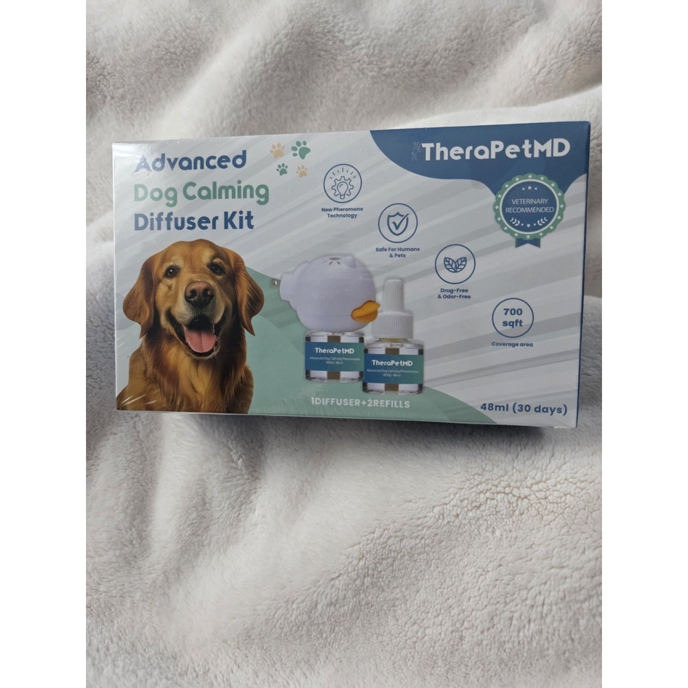 TheraPet MD Dog Calming Diffuser - Pheromone Diffuser for Dogs Indoor Behavio...